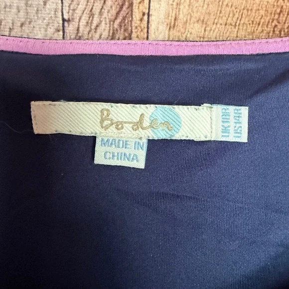 Boden Colorblock Dress Abstract Art Teacher Whimsical Colorful Style 14R Stretch - Picture 7 of 8